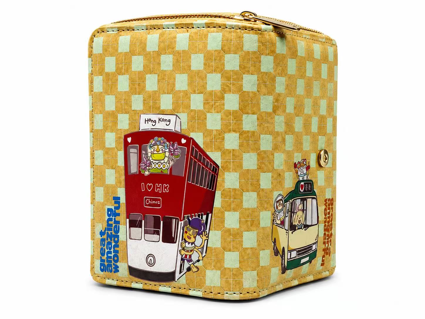 Chimoz Hong Kong Tyvek Short Wallet view 3