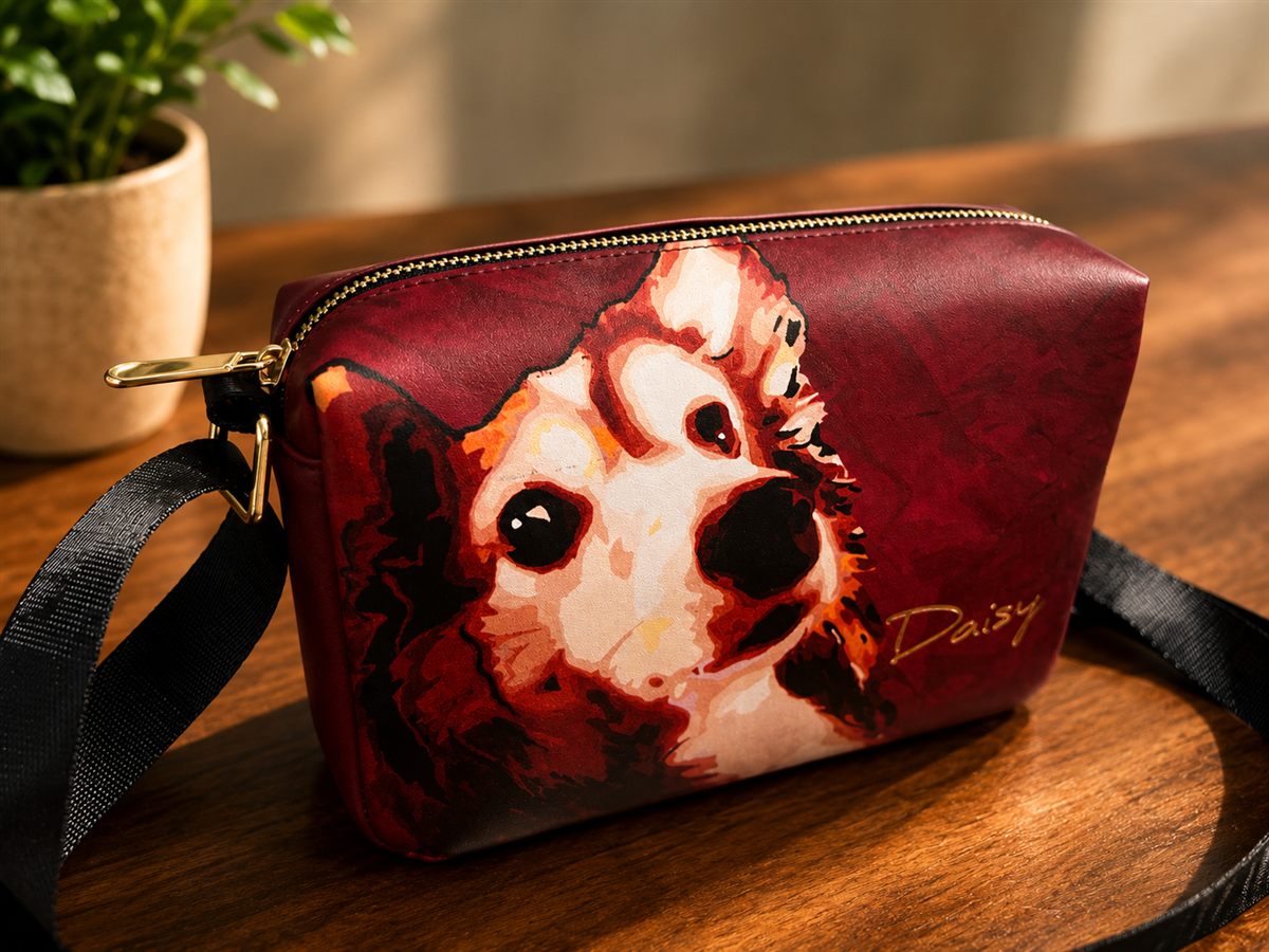 Daisy Pattern Shoulder Bag view 2