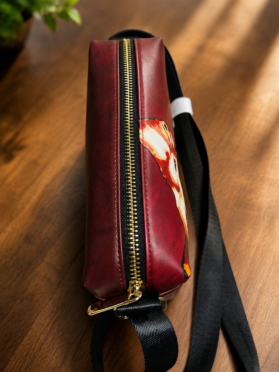 Daisy Pattern Shoulder Bag view 4