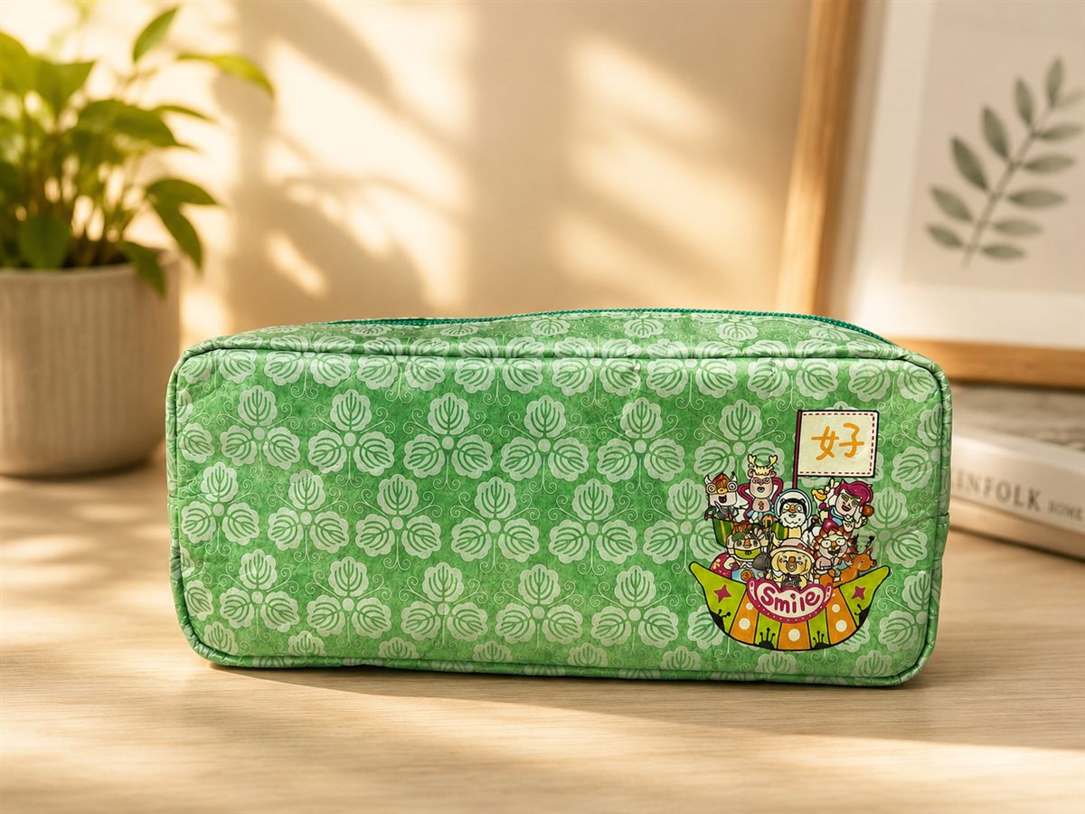 Japan Pattern Large Pencil Case