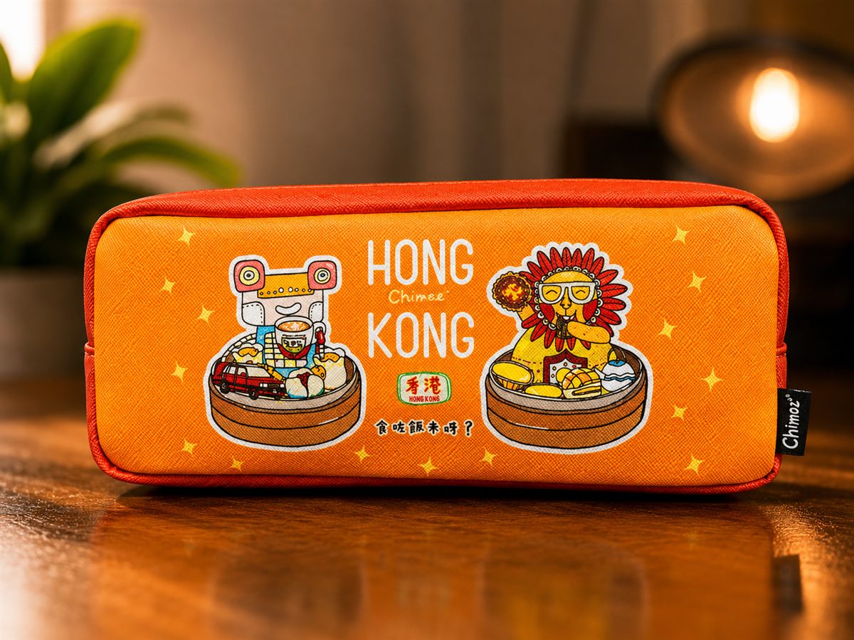 Chimoz HK Pencil Case – Tram & Dim Sum